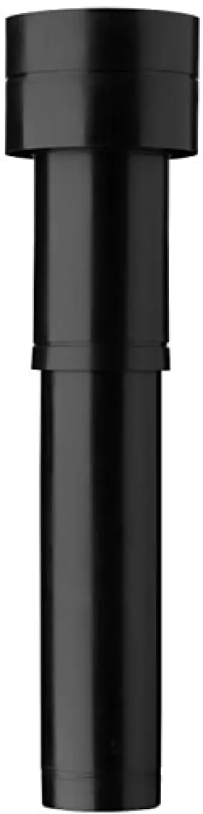 Ubbink Aerfoam dakdoorvoer 166 1160 mm v/aansl. Ø 125 mm zwart